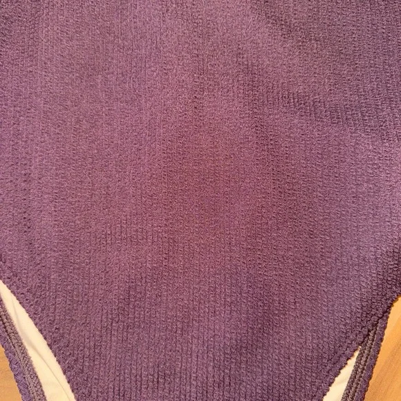 Cotton On Body One Piece Swimsuit Thin Strap Low Scoop Cheeky Willow Brown large - Picture 2 of 5